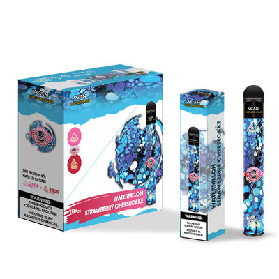 VCAN HONORENT la grande conception de fantaisie de batterie rechargeable de compte de souffle de PRO de Vape d'E-cigarette doubles souffles jetables des saveurs 5000
